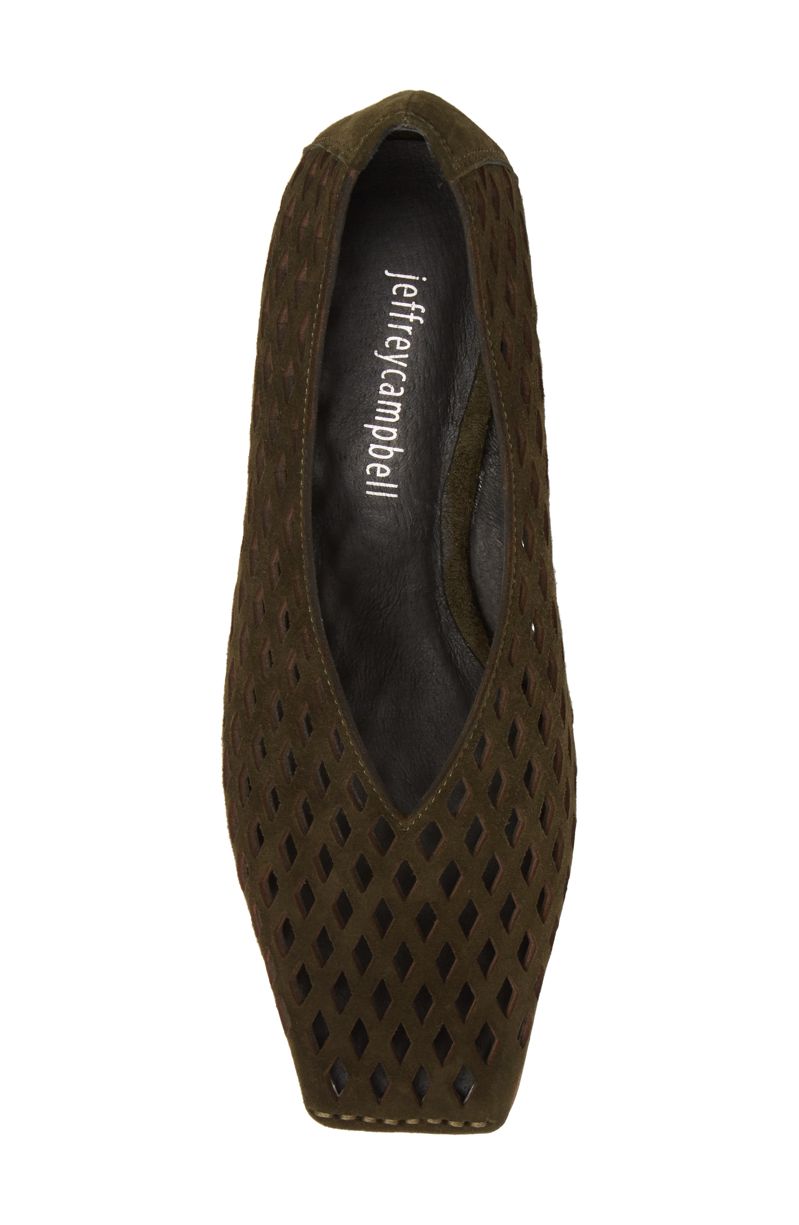 Vanira Vamp Cutout Pump, Alternate, color, KHAKI SUEDE