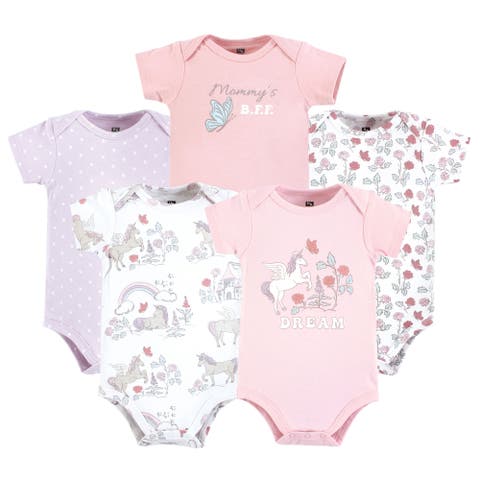 Cotton Bodysuits 5-Pack (Baby)