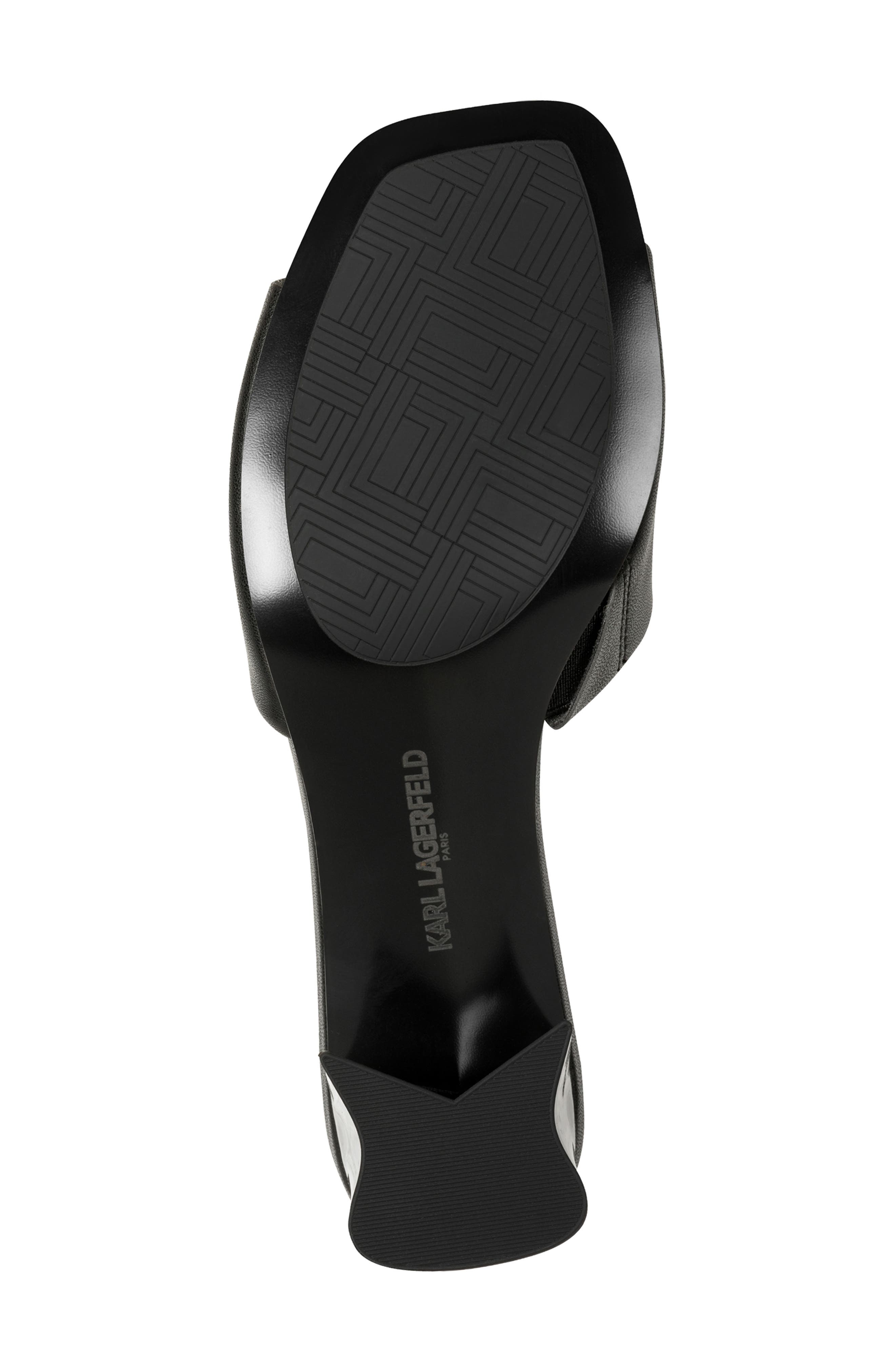 KARL LAGERFELD PARIS Sandreea Sport Slide Sandal, Alternate, color, Black