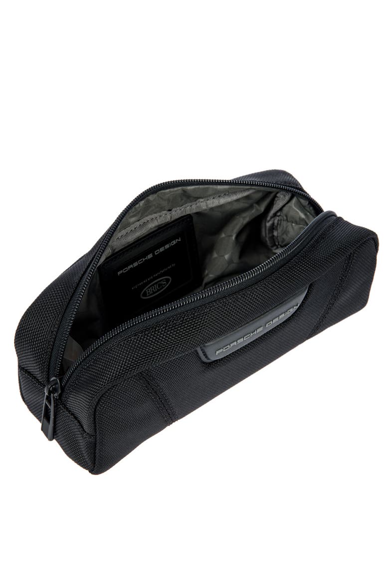 Roadster Nylon Accessory Pouch, Alternate, color, Black