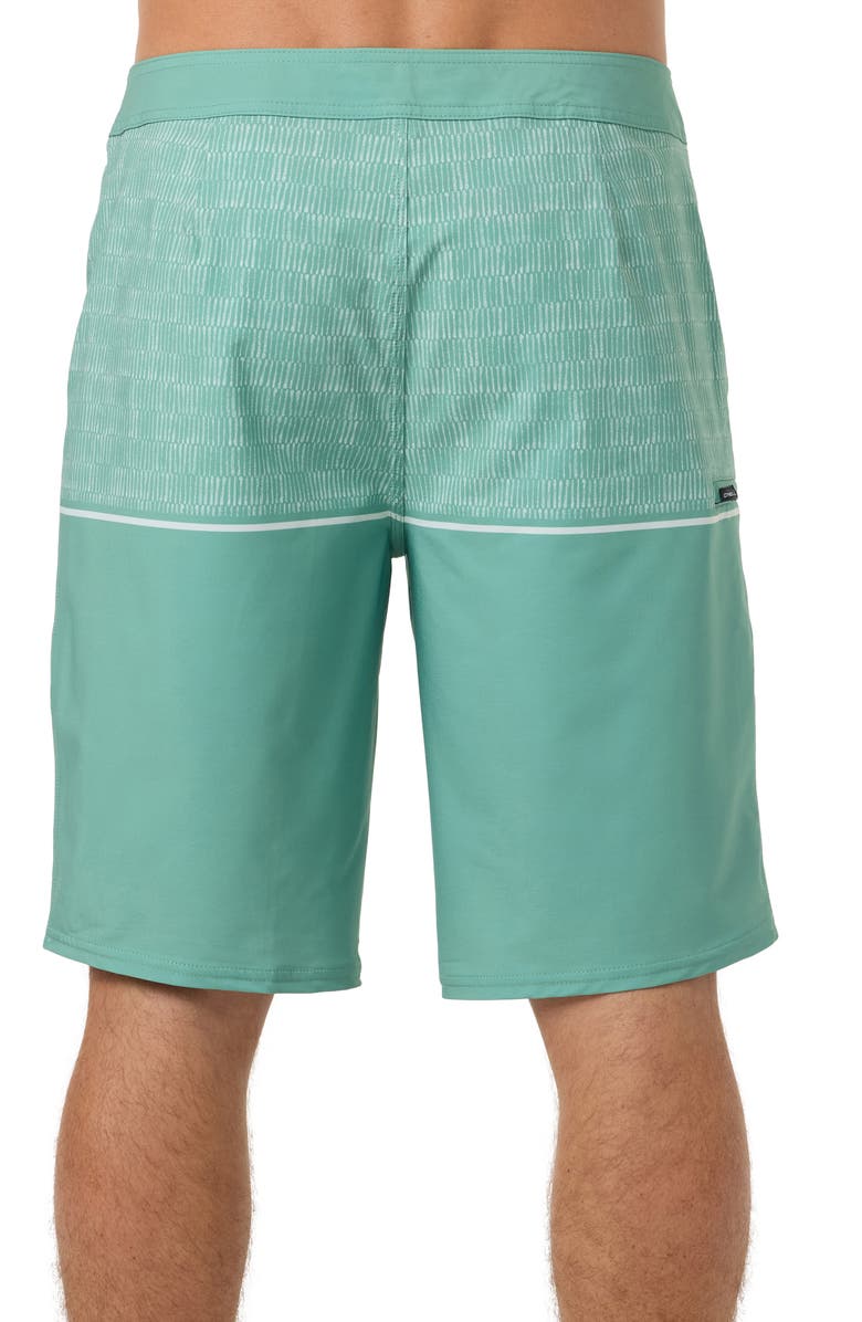 O'Neill Hyperfreak Heat Block Swim Trunks, Alternate, color, Green