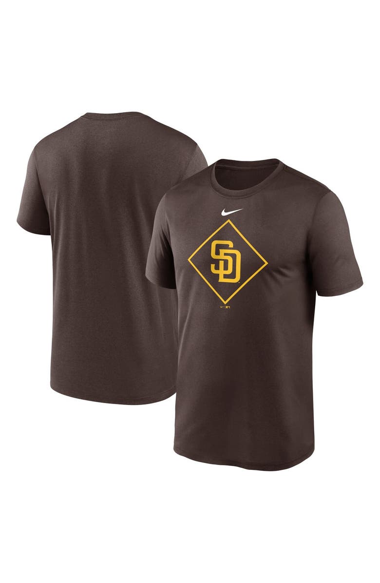 Nike Men's Nike Brown San Diego Padres Legend Icon Performance T-Shirt, Main, color,