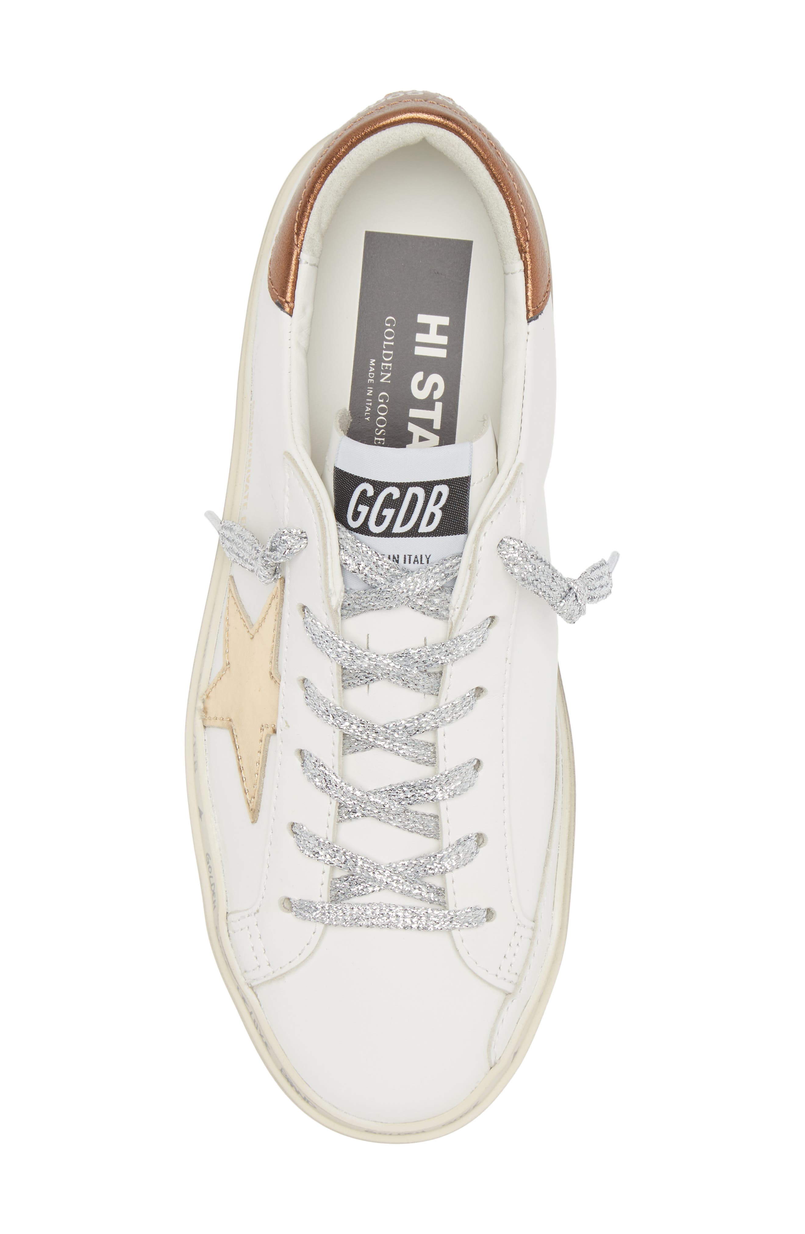 Golden Goose Hi Star Low Top Platform Sneaker, Alternate, color, 