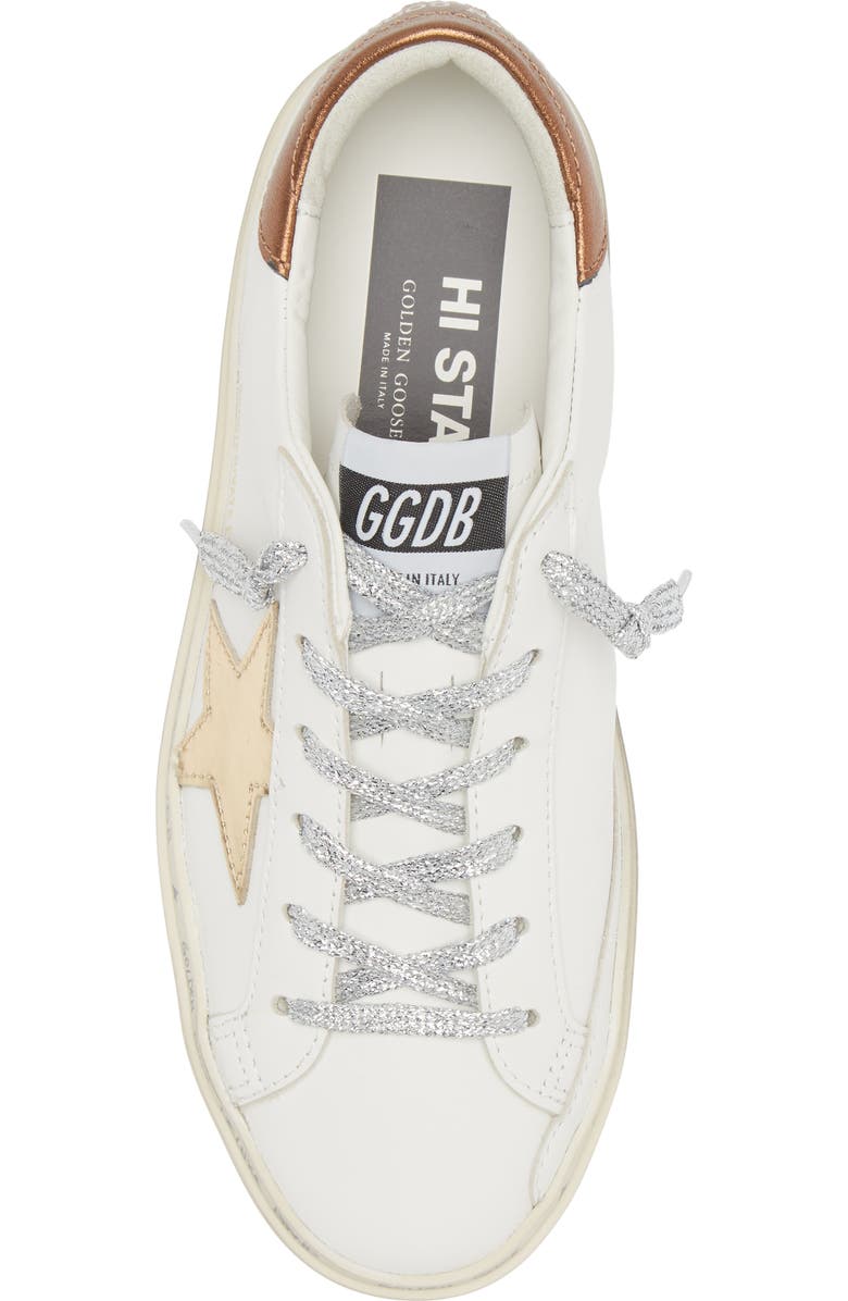 Golden Goose Hi Star Low Top Platform Sneaker, Alternate, color,