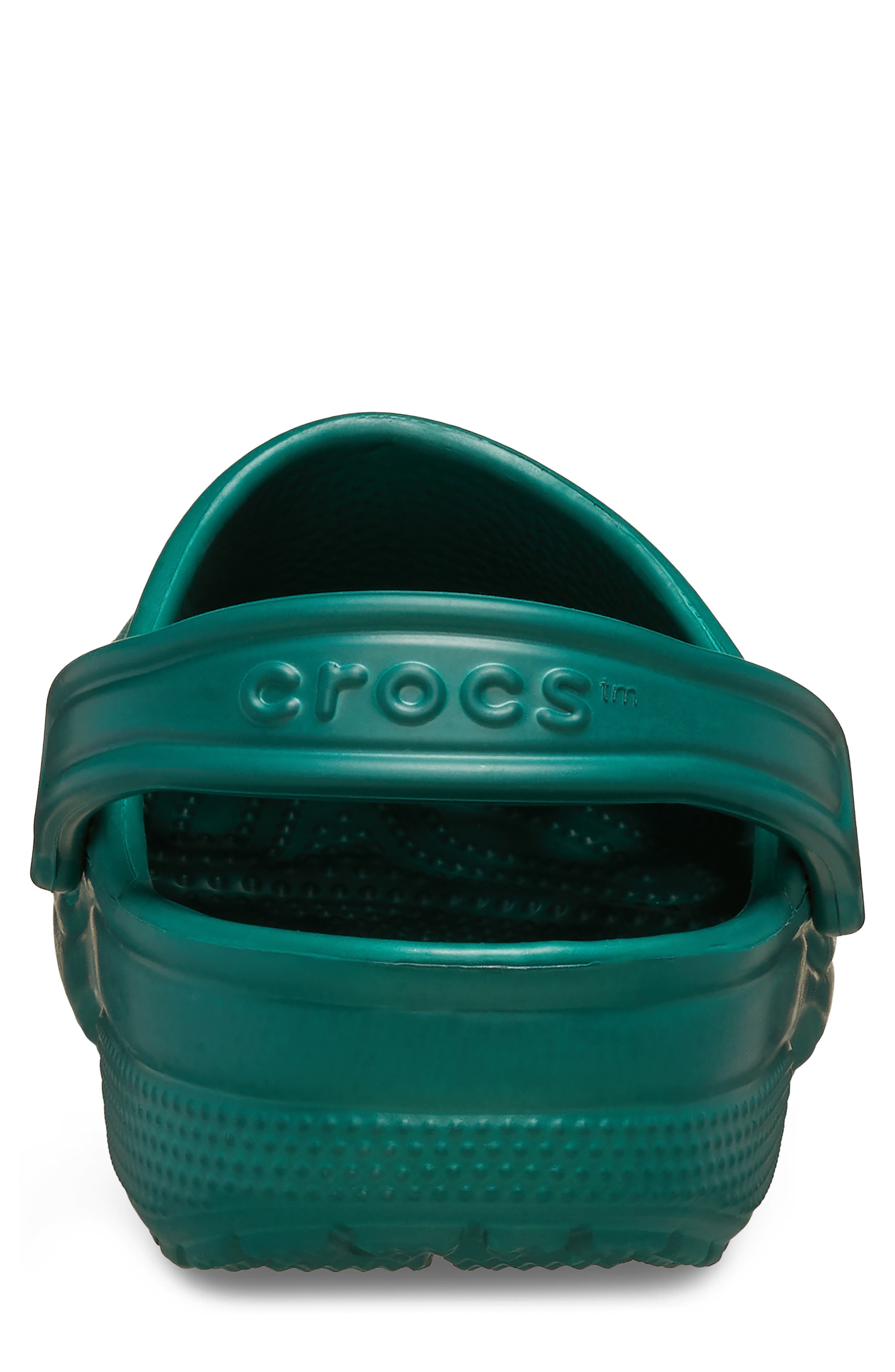 CROCS Classic Clog, Alternate, color, Emerald