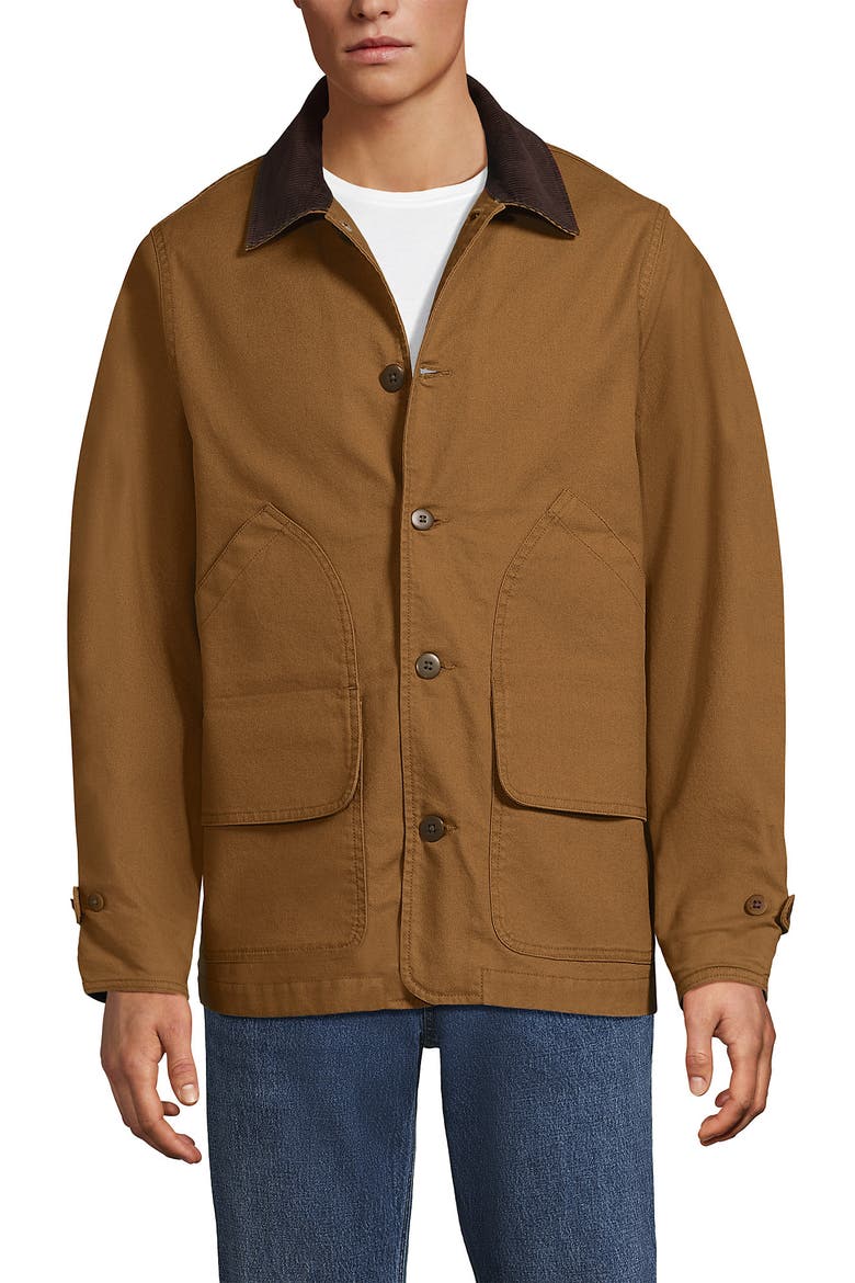 Canvas Barn Jacket, Alternate, color, Canyon Camel