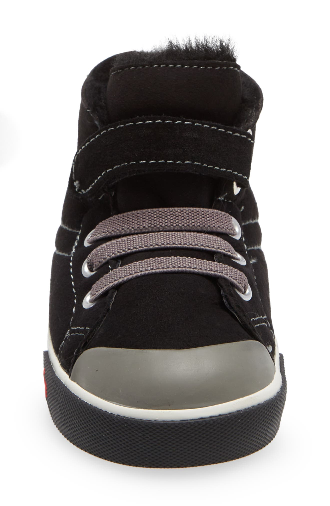 See Kai Run Devon Genuine Shearling Lined Sneaker, Alternate, color, 