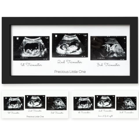 Trio Baby Sonogram Frame