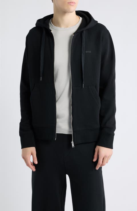 Spence Cotton French Terry Zip Hoodie