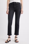 FRAME The Pencil Crop High Waist Ankle Slim Straight Leg Jeans