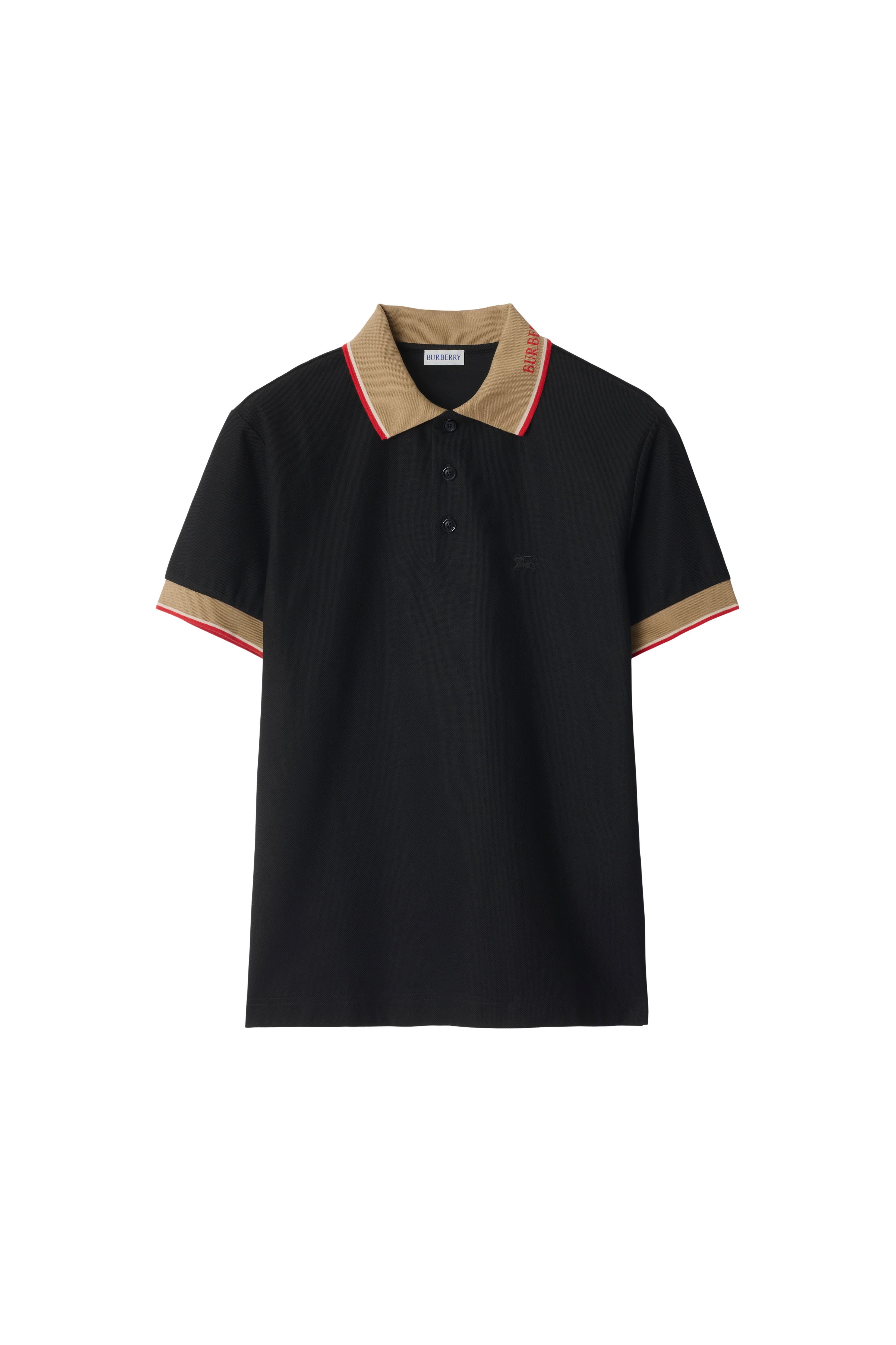 Burberry Logo Collar Cotton Polo Shirt (Men) | Nordstrom