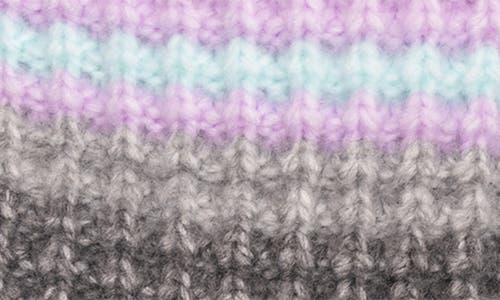 Muk Luks Waffle Cottage Crew Sock In Gray