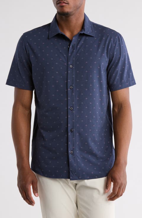 Set a Course Short Sleeve Button-Up Shirt