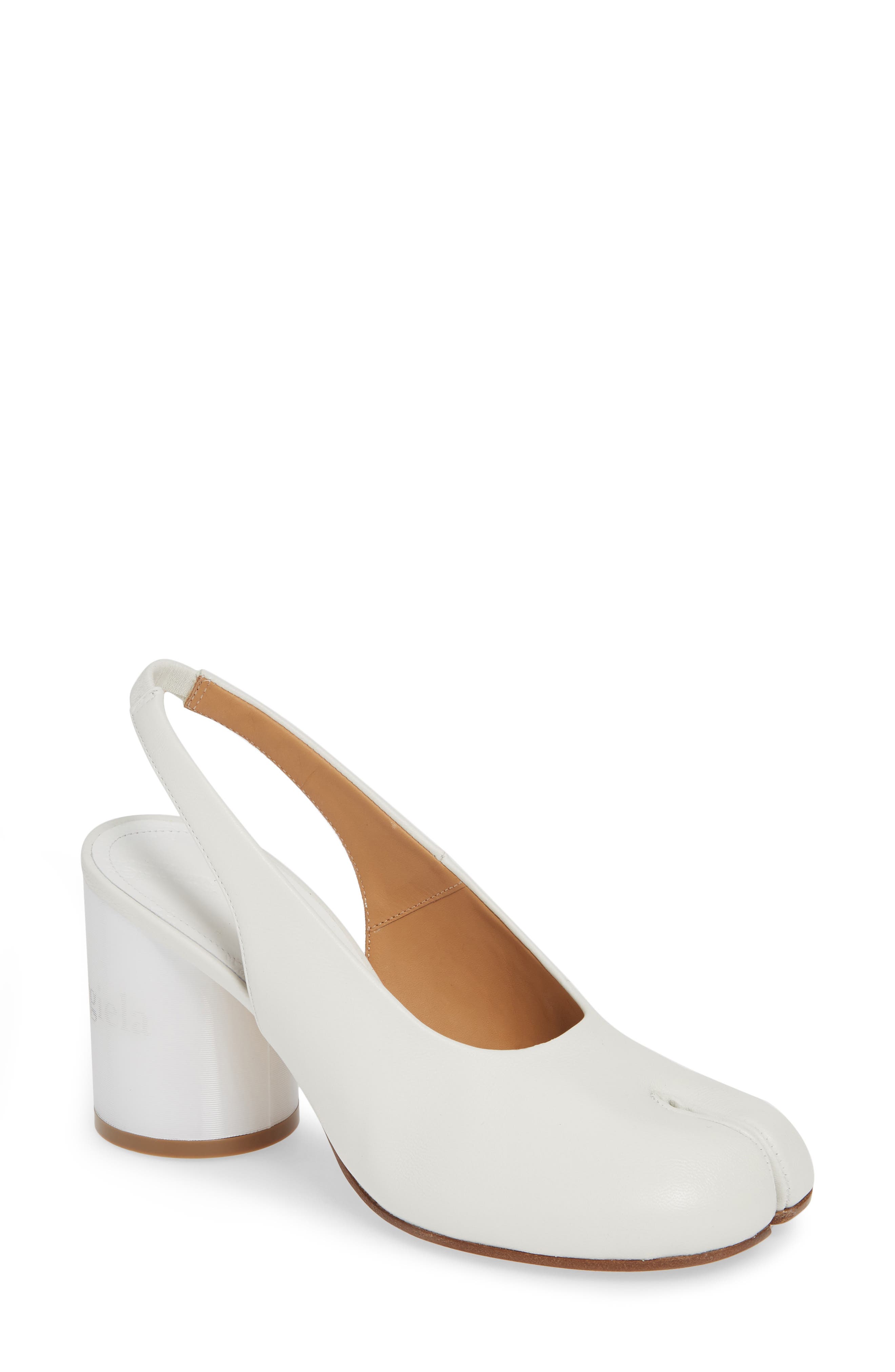 Maison Margiela Tabi Slingback Pump, Main, color, 
