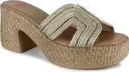 National Comfort Cornella Platform Slide Sandal