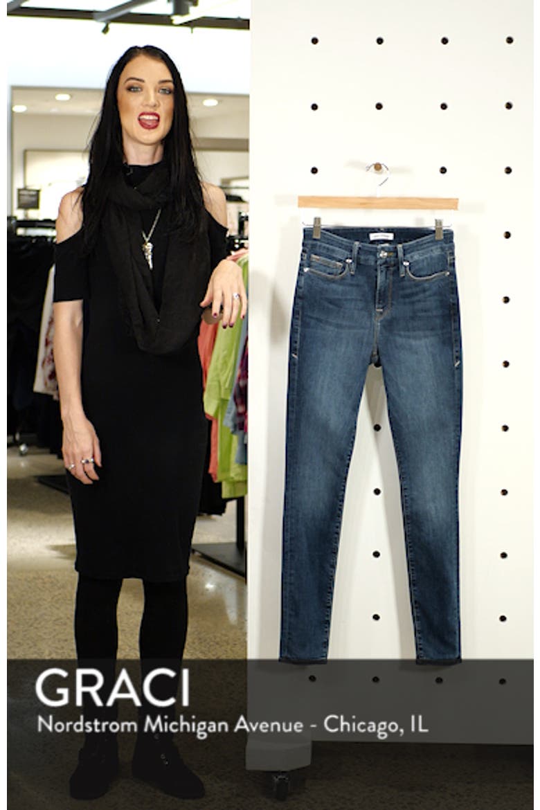 Raw Hem Ankle Skinny Jeans video