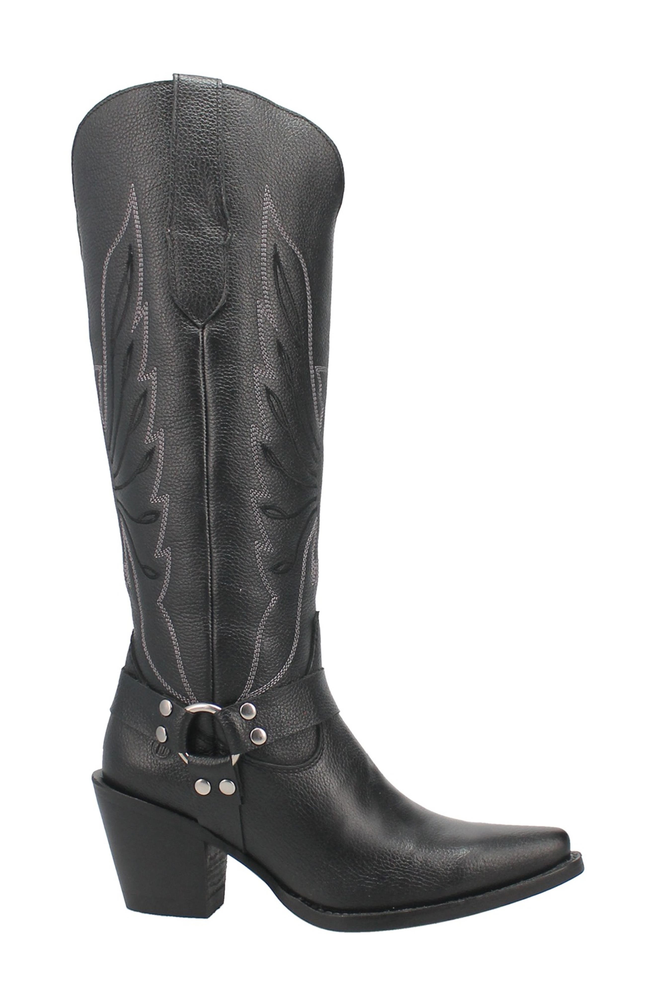 Dingo Heavens to Betsy Knee High Western Boot, Alternate, color, 
