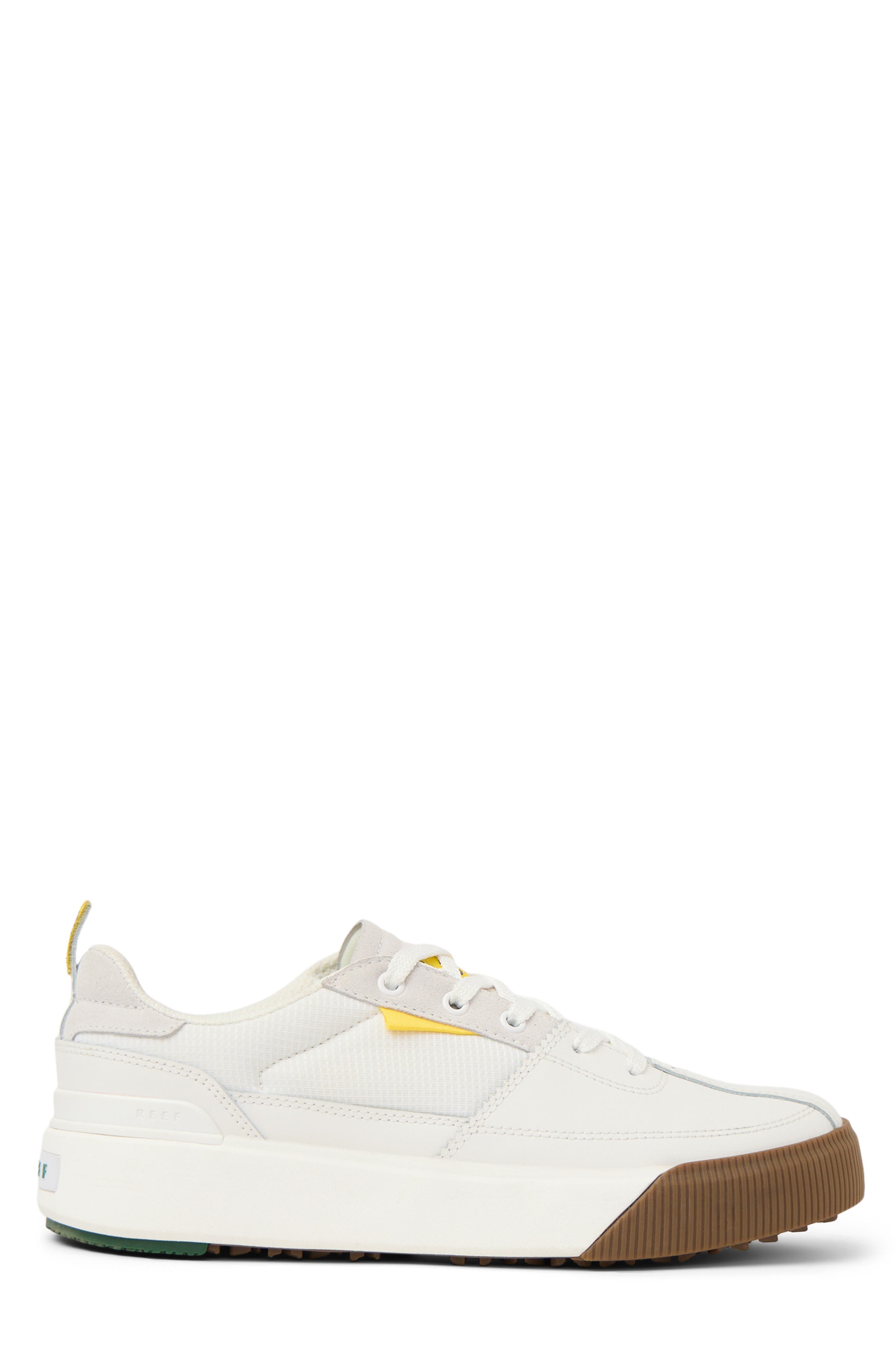Reef Onshore Pines Low Top Sneaker, Alternate, color, White/ Gum