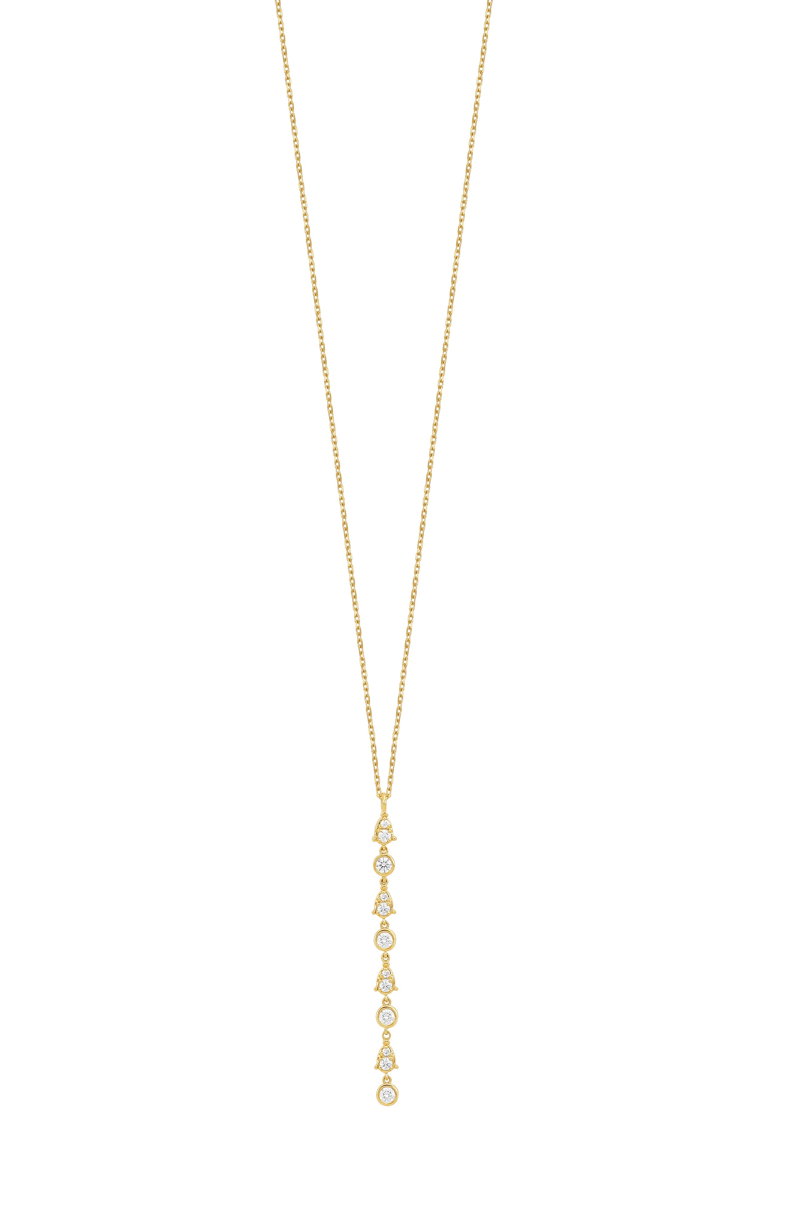 Maya Diamond Linear Drop Necklace (Nordstrom Exclusive)
