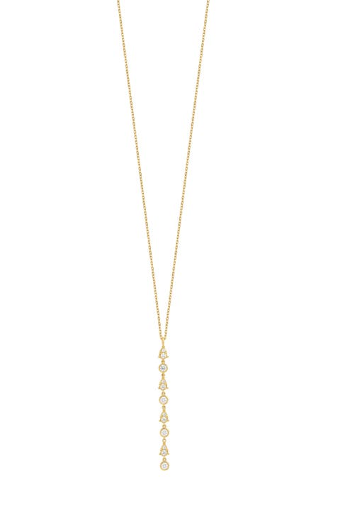 Maya Diamond Linear Drop Necklace (Nordstrom Exclusive)