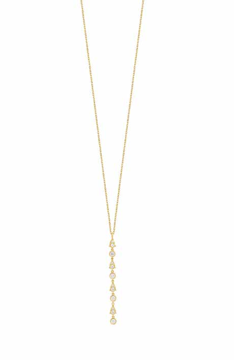 Maya Diamond Linear Drop Necklace (Nordstrom Exclusive)