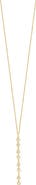 Bony Levy Maya Diamond Linear Drop Necklace (Nordstrom Exclusive)