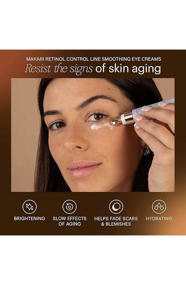 Makari de Suisse Retinol Control Line Smoothing Eye Creams, Alternate, color, NO COLOR