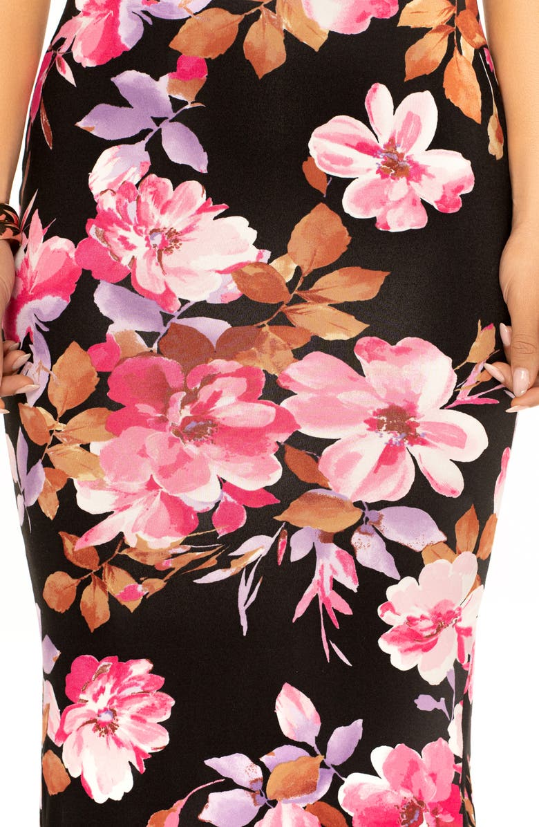 JLUXLABEL Front and Center Floral Sleeveless Dress, Alternate, color,