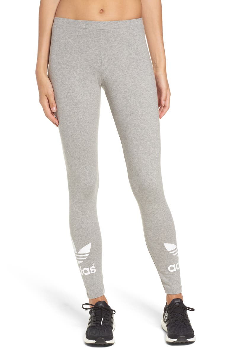 adidas Originals Logo Leggings, Main, color, 