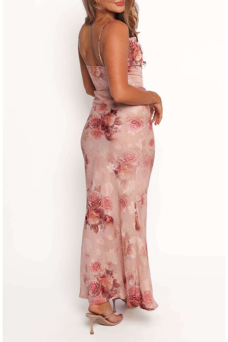Esmerelda Floral Gown, Alternate, color, ROSE PRINT
