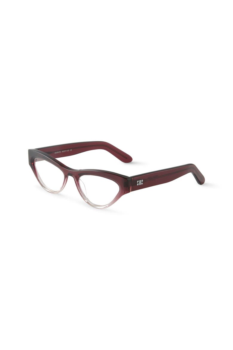 Marion Blue Light Glasses, Alternate, color, Pink / Purple / Clear