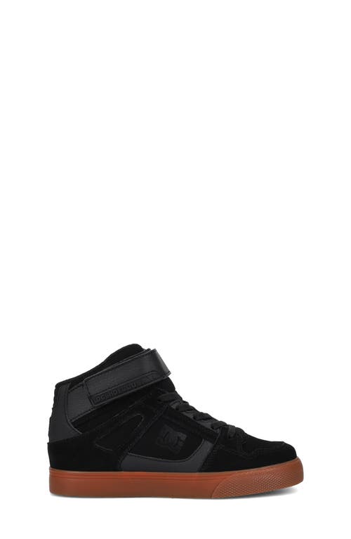 Dc Shoes Kids' Pure Hi High Top Sneaker In Black
