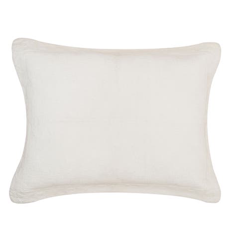 Jacqueline Matelasse Cotton Standard Pillow Sham 20" x 26"