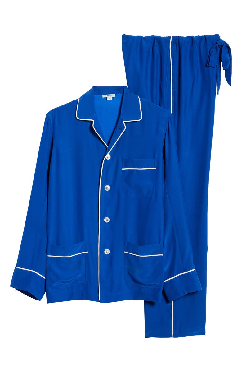 OLATZ Silk Pajamas, Alternate, color, 