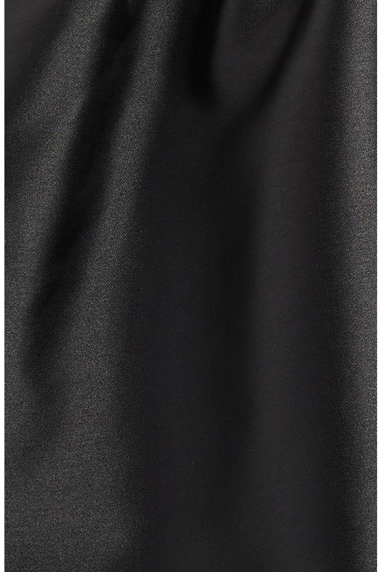 Kids' Illusion Neck Party Dress, Alternate, color, BLACK