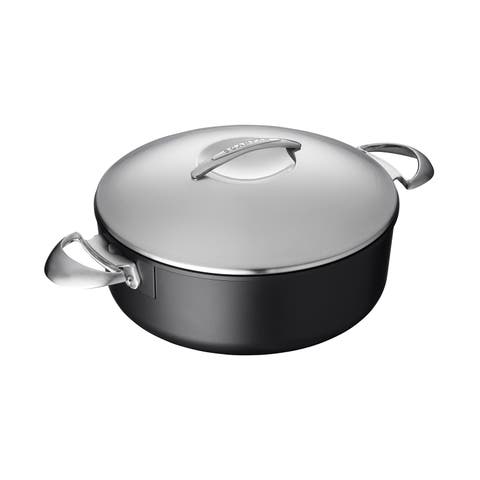 Professional 4.5 Quart Low Sauce Pot, 10.25 Inch