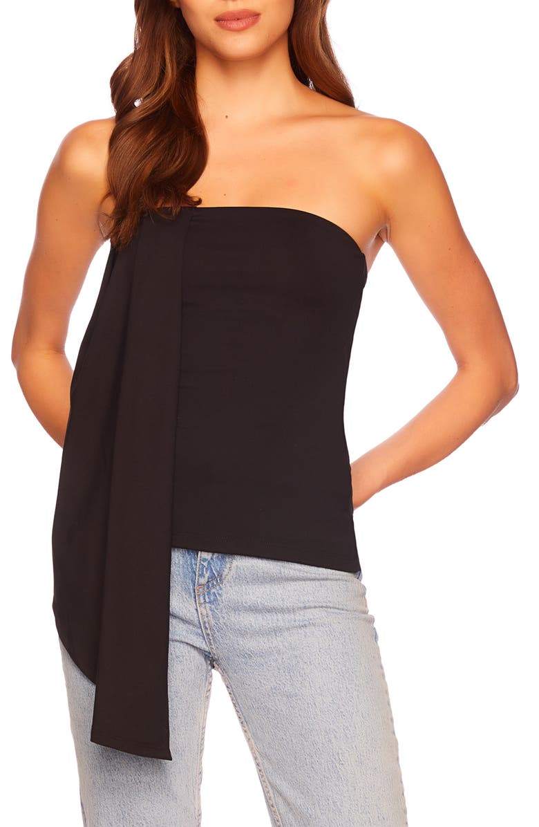 Susana Monaco Front Drape Tube Top, Main, color,
