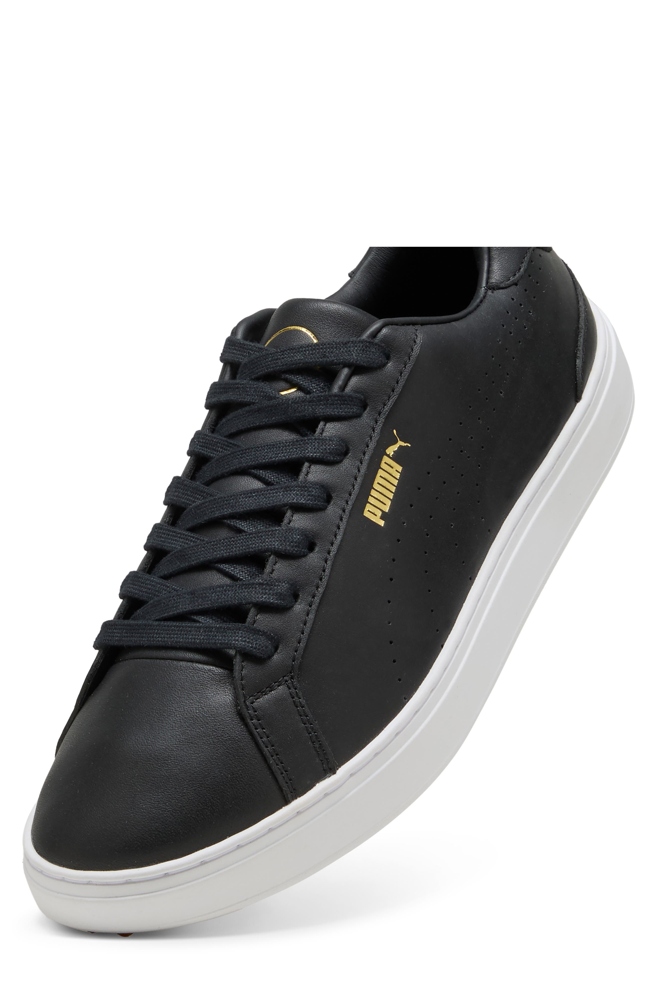 PUMA GOLF Cali G Golf Shoes, Alternate, color, Puma Black-Puma White