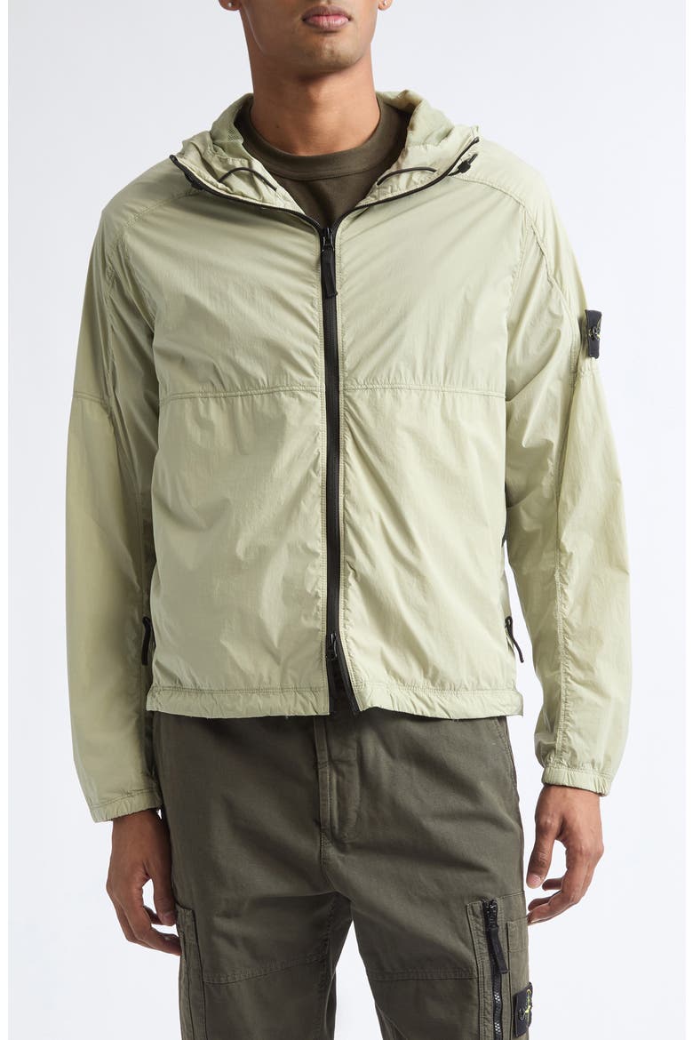 Hooded Stretch Jacket, Main, color, V0095 SAND