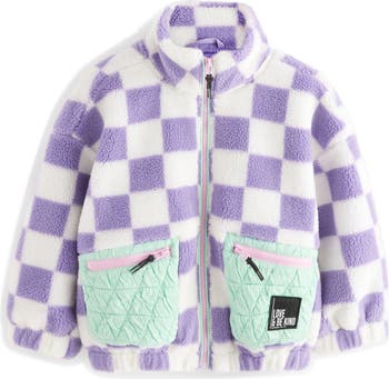 NEXT Kids' Check Fleece Jacket | Nordstrom NEXT Kids' Check Fleece Jacket | Nordstrom