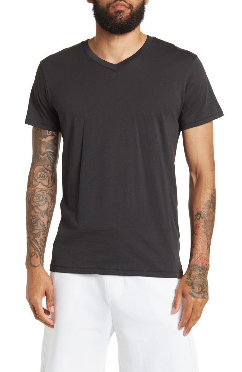 rag & bone Principle V-Neck Tee, Main, color,