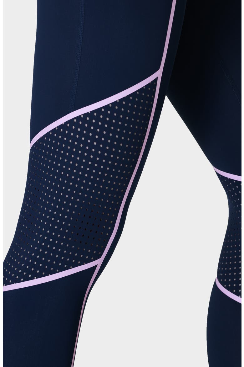 Zero Gravity Statement 7/8 Running Leggings, Alternate, color, NAVY BLUE/