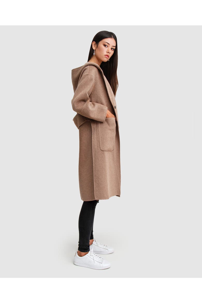 Walk This Way Wool Blend Oversized Coat, Alternate, color, OAT