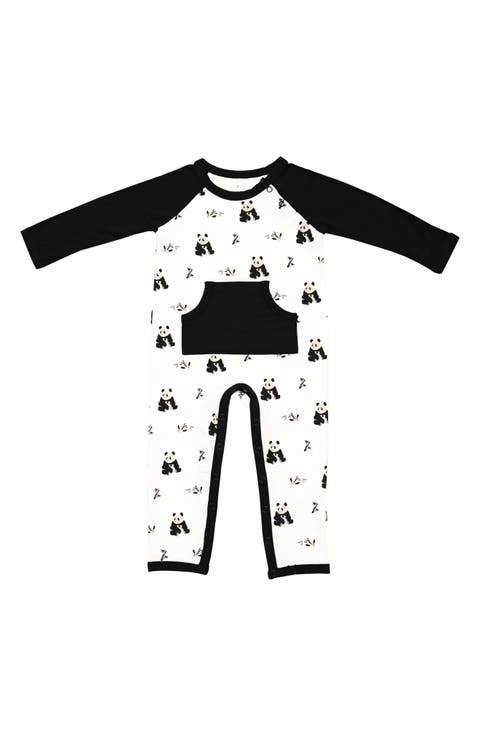 Kids' Black and White Zen Romper (Toddler)