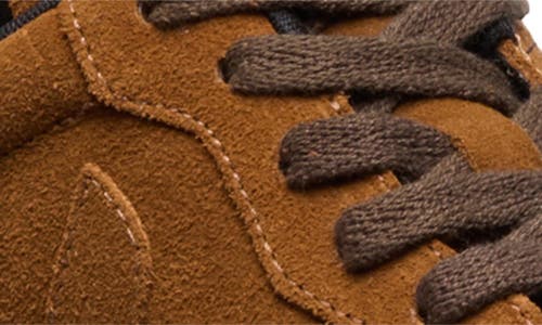 Veja V-90 Water Repellent Suede Sneaker In Brown