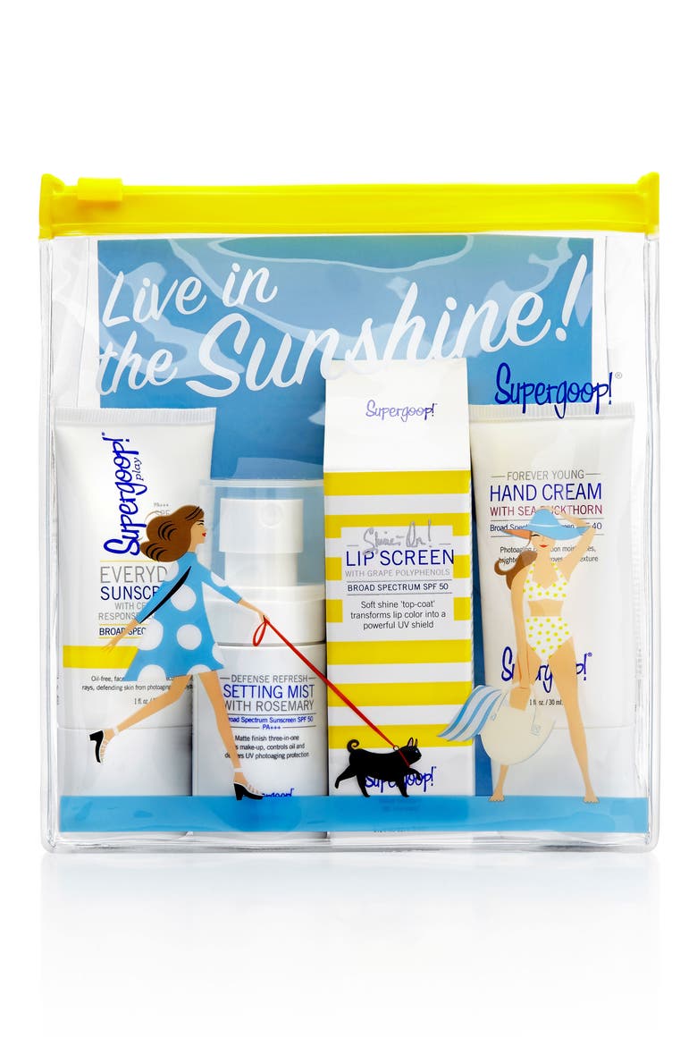 Supergoop! Live Life in the Sunshine Kit, Alternate, color, NO COLOR