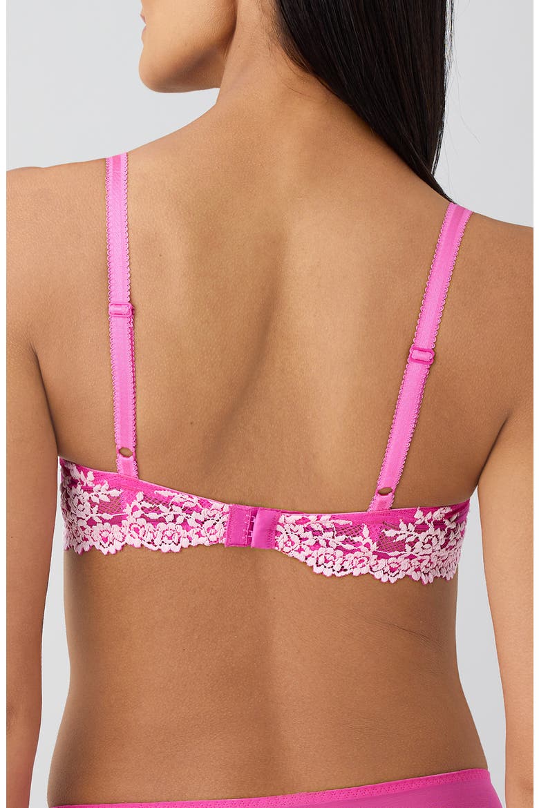 Embrace Lace® T-Shirt Bra, Alternate, color, WILD AZALEA/ CRADLE PINK