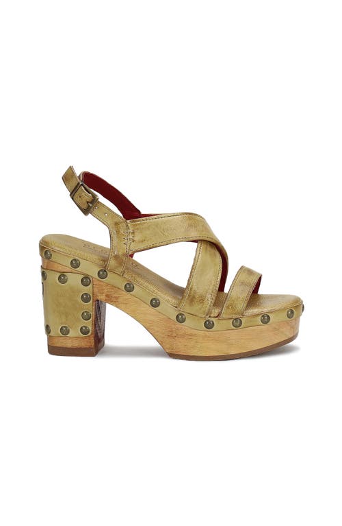 Bed Stu Mediation Wood Heel In Green
