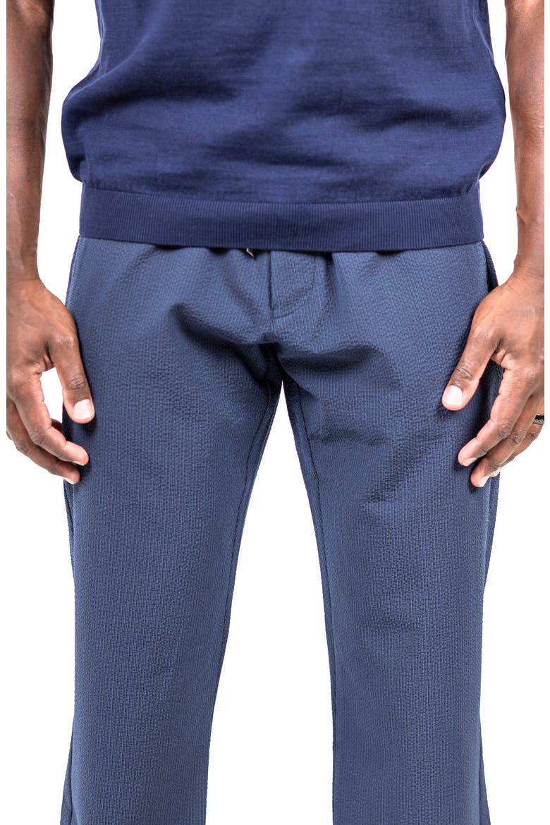 Marthyr Tapered Leg Drawstring Pants, Alternate, color, BLUE