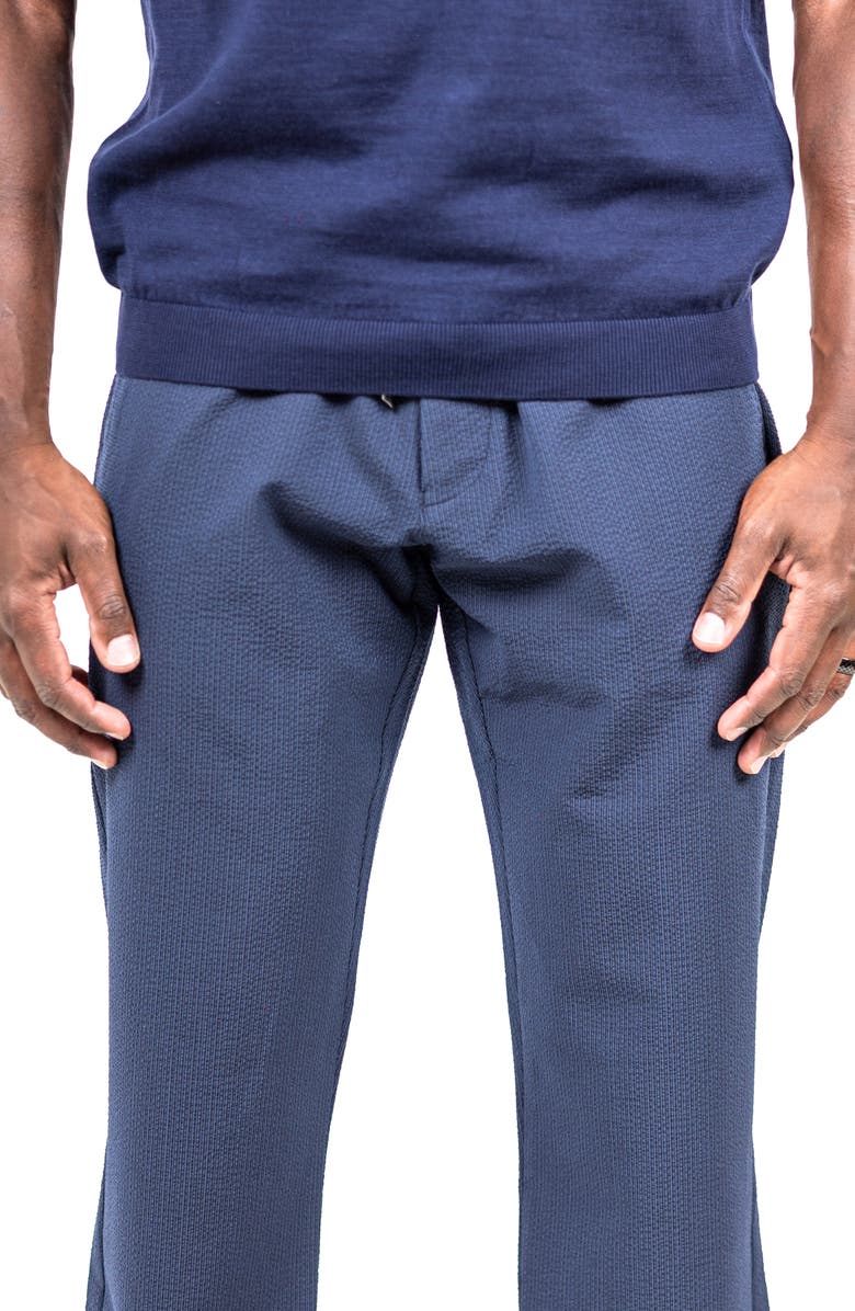 Maceoo Marthyr Tapered Leg Drawstring Pants, Alternate, color, Blue